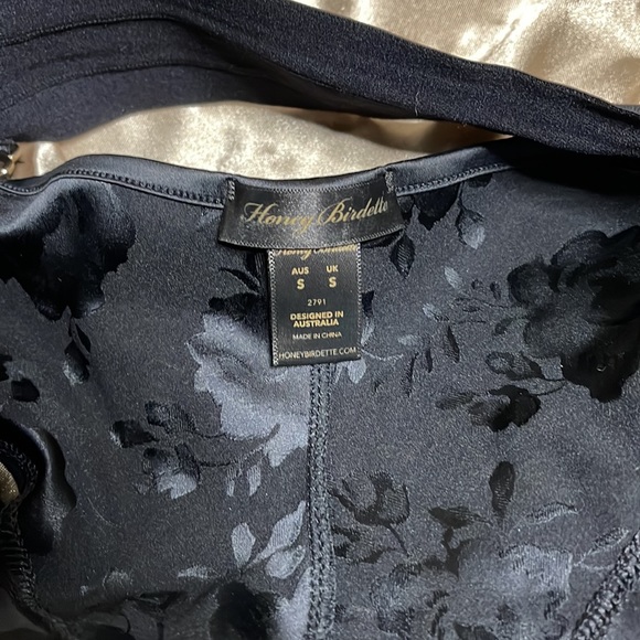 Honey Birdette Miss V Black 3 PC Set - Picture 6 of 12